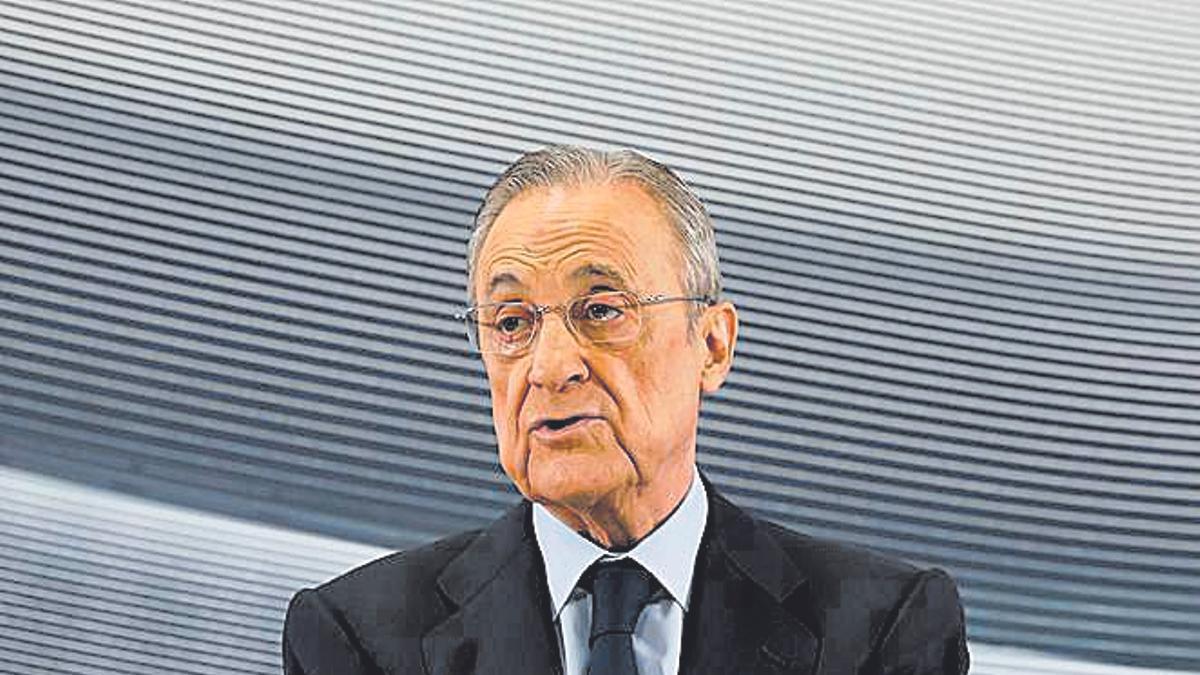 Florentino Pérez, presidente del Real Madrid