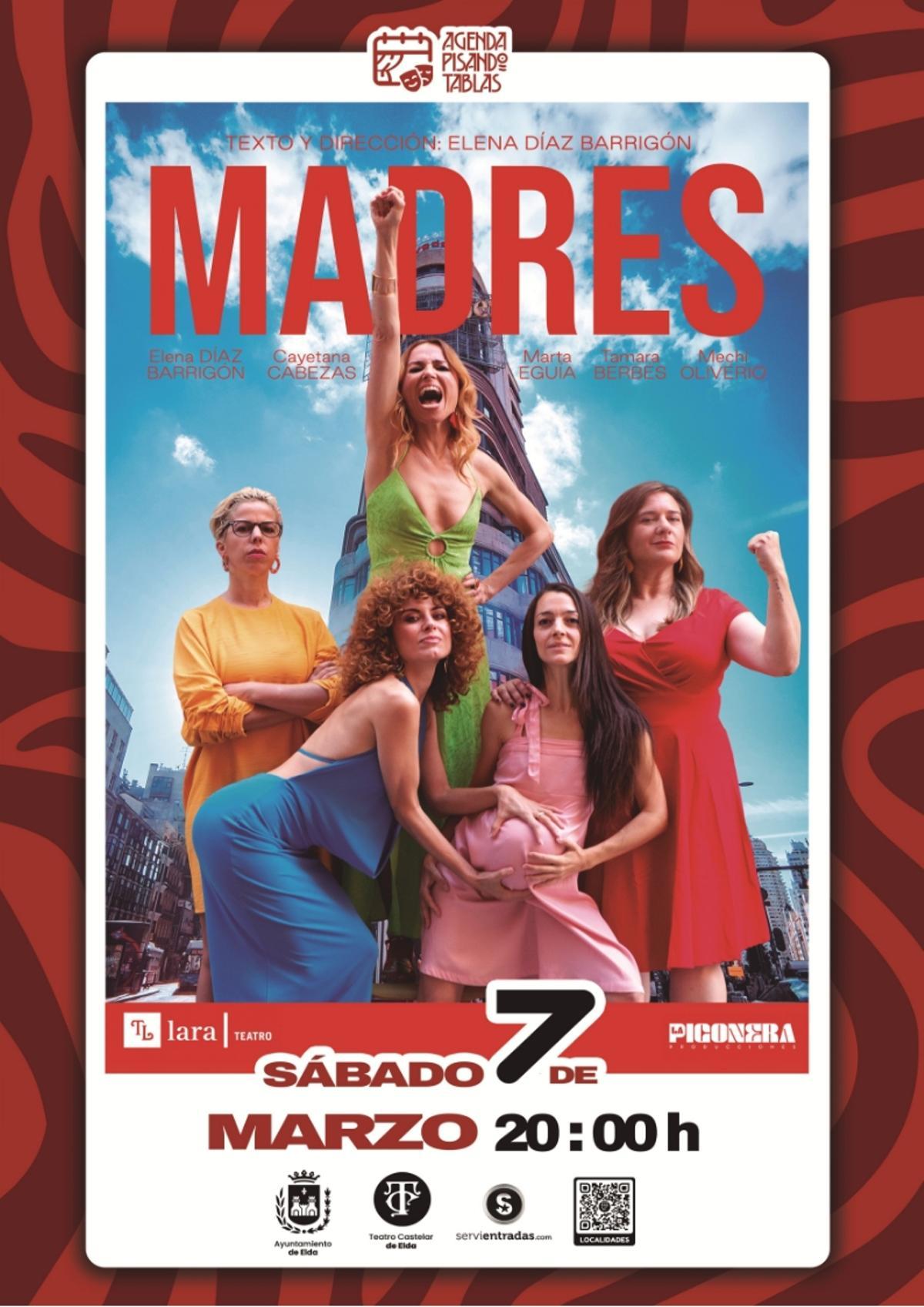 'Madres' llega a la cartelera del coliseo eldense en el marco de la celebración del 8 de Marzo.