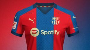 La camiseta del Barça con PUMA, según un diseño no oficial
