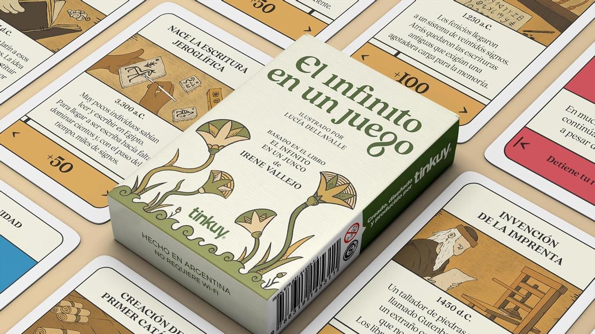 ‘El infinito en un junco’, de Irene Vallejo, se convierte en un juego de cartas