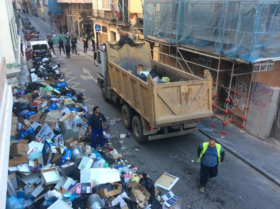 Empieza la recogida de basura de una empresa externa