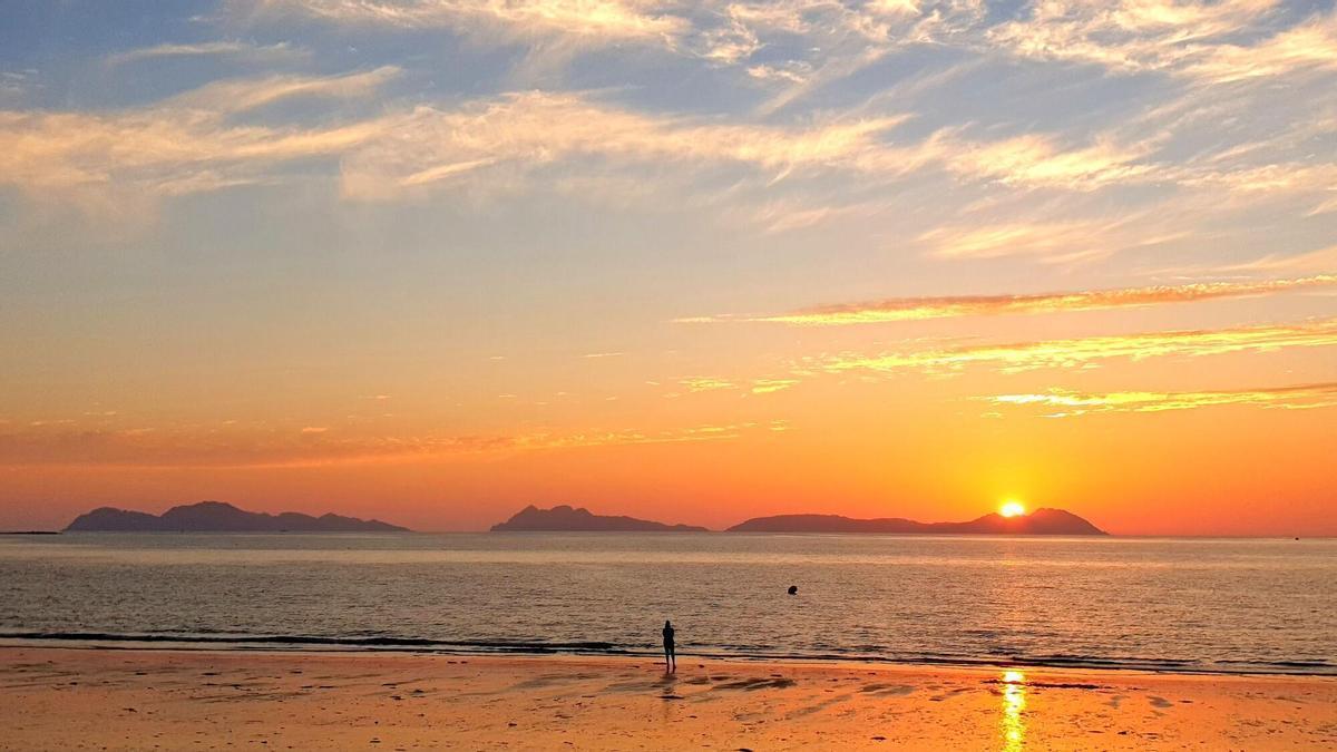 La playa de Samil.