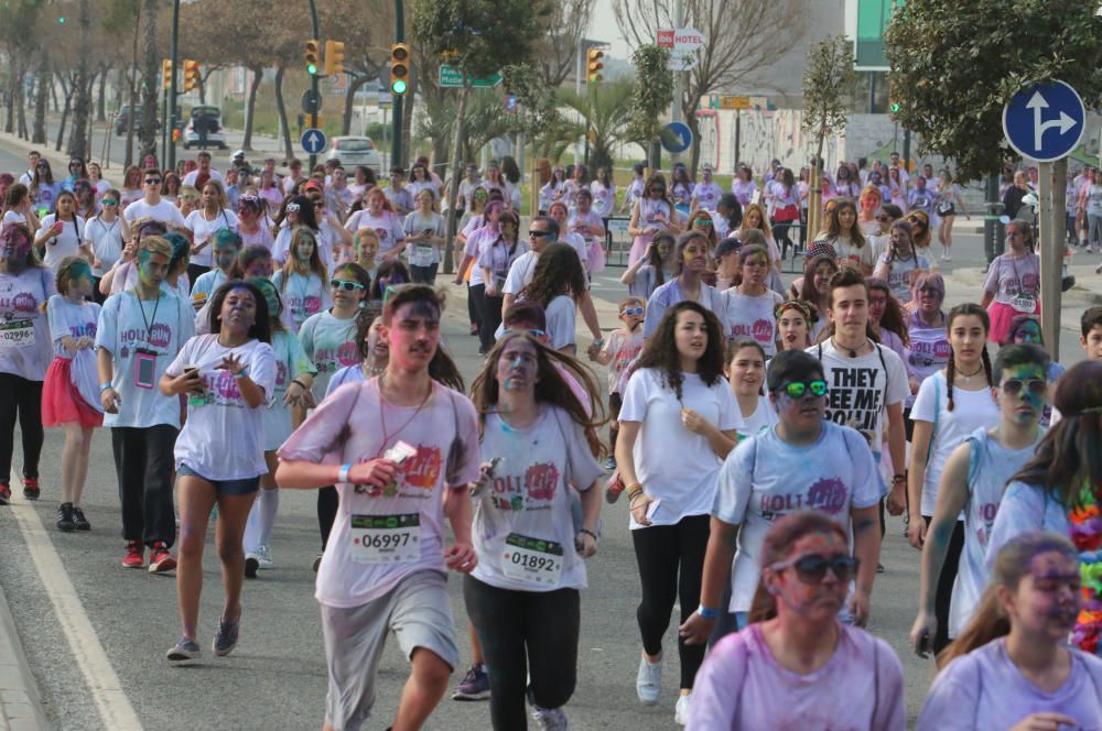 II Holi Run en Málaga