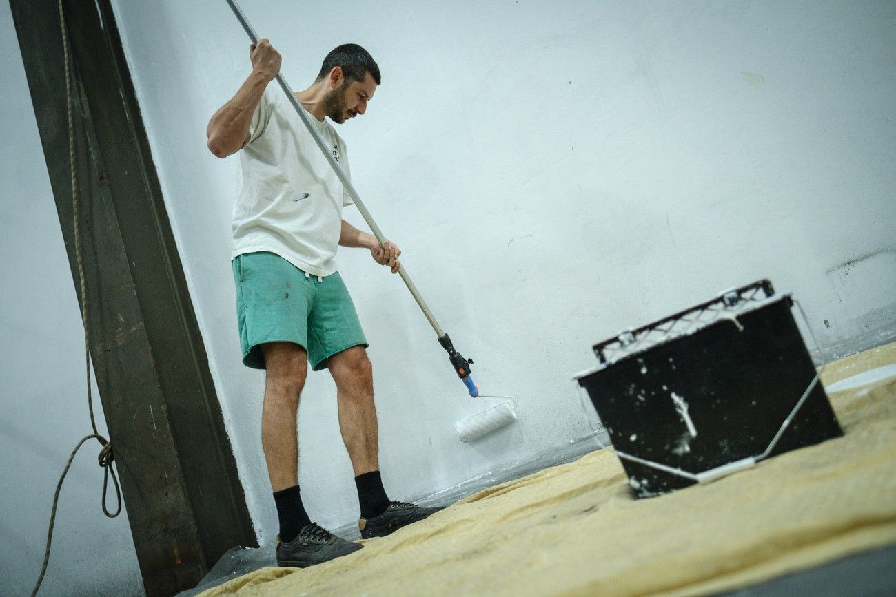 EL DÍA diseña un mural para ensalzar el espíritu de las Islas y su habla en el Día de Canarias