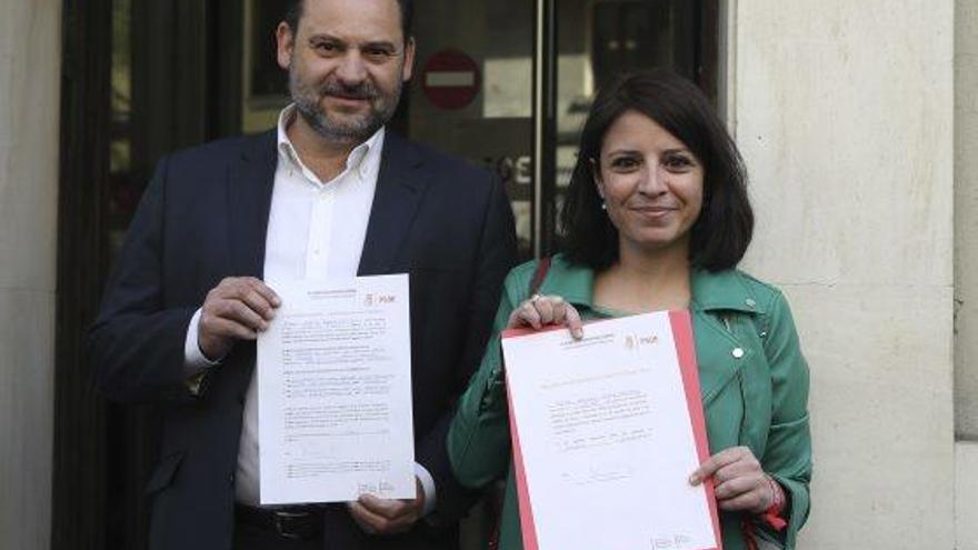 Primàries del PSOE L&#039;equip de Sánchez presenta la seva precandidatura