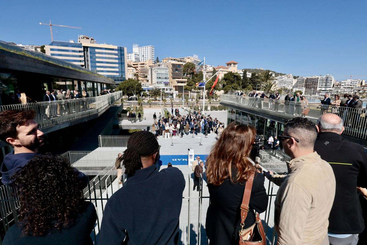 Inauguración del Club de Mar: cose el Passeig Marítim con el puerto y ofrece un nuevo balcón a Palma Inauguración del Club de Mar: cose el Passeig Marítim con el puerto y ofrece un nuevo balcón a Palma