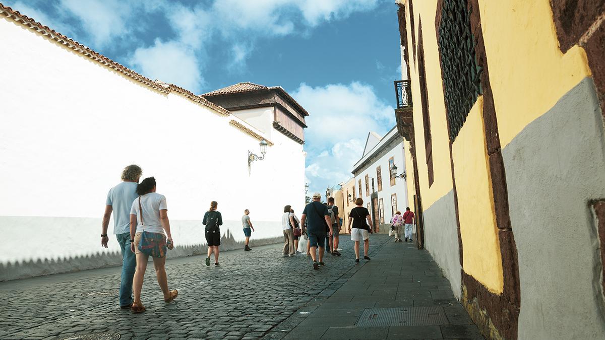 El casco histórico de La Laguna.