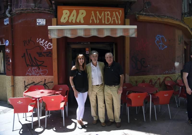 Hallados restos de un torreón romano entre una tienda y un bar de Zaragoza