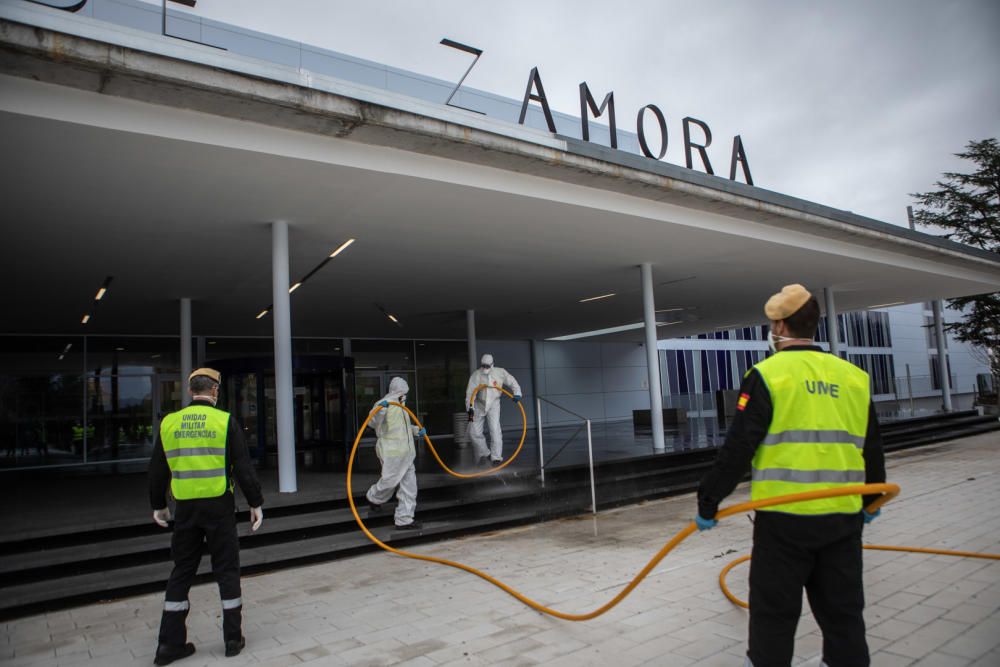 Intervención de la UME en Zamora