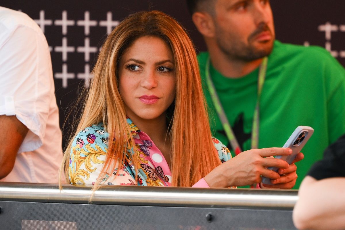 Shakira en la F1 Grand Prix