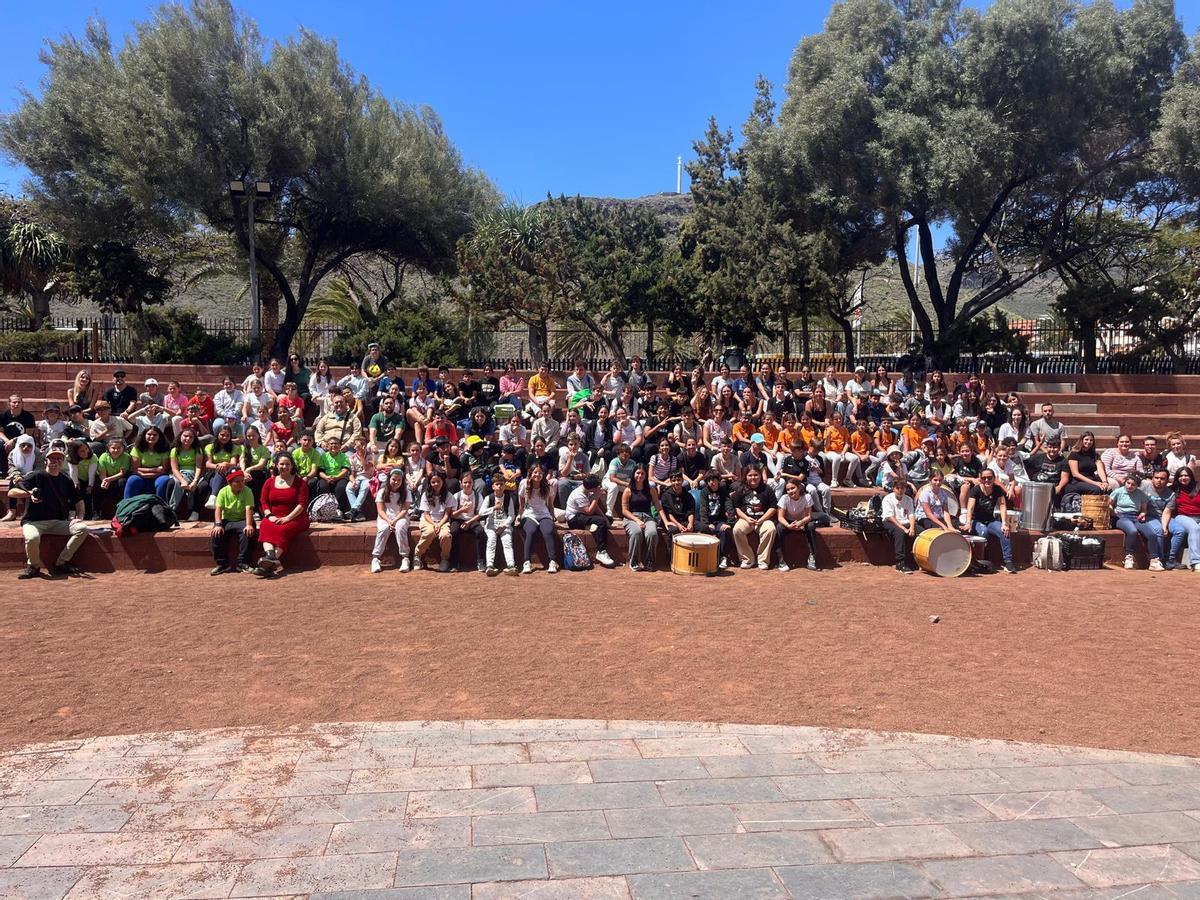 Una de las actividades relacionada con las tradiciones realizadas en el IES San Sebastián de La Gomera.