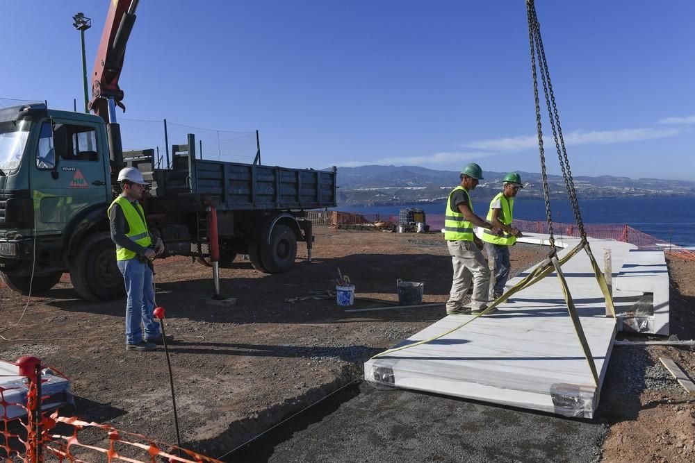 Obras del Mirador de Las Coloradas