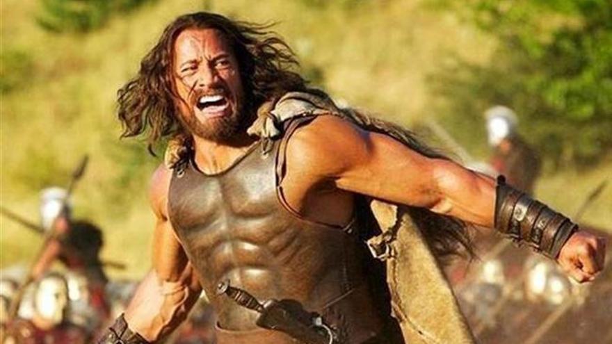 Dwayne Johnson es el nuevo Hércules.