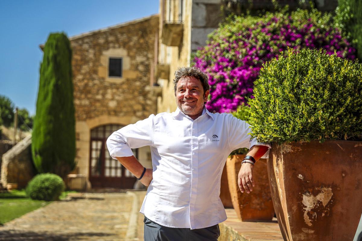 Jordi Jacas, chef y propietario de El Molí de L'Escala