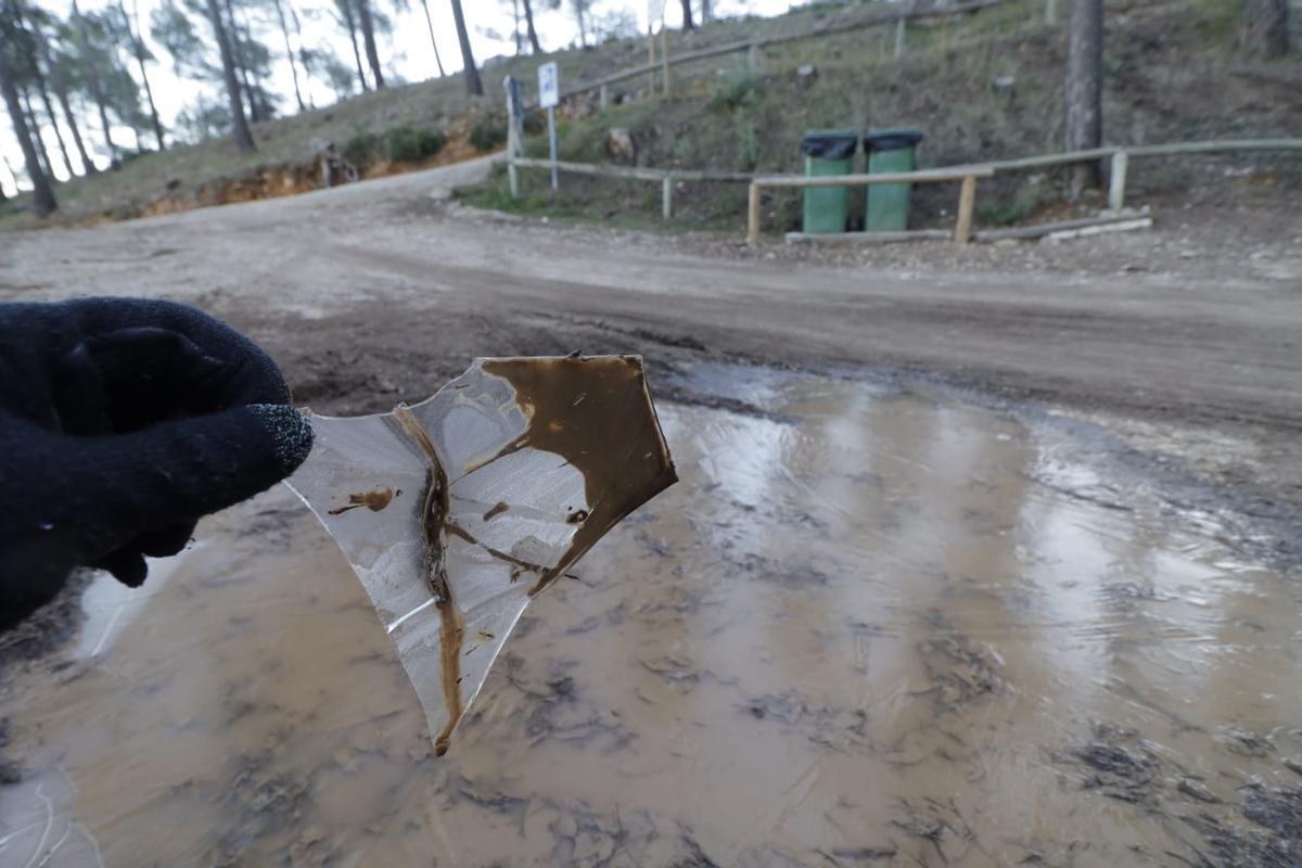 Mañana de frío y hielo en la sierra de Mariola Mañana de frío y hielo en la sierra de Mariola