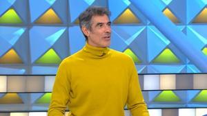 El presentador Jorge Fernández en el programa de Antena 3 La ruleta de la suerte