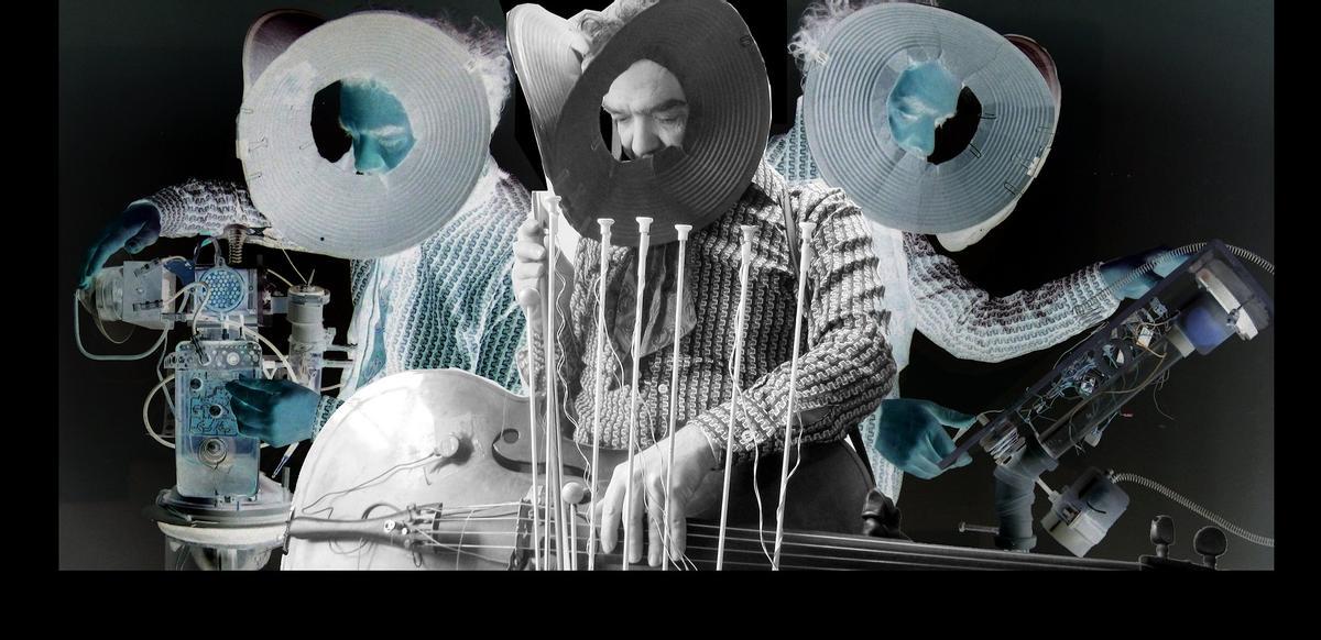 Dr. Truna actuará en el EACC junto a dos esculturas sonoras, creadas por él mismo como luthier electrónico.