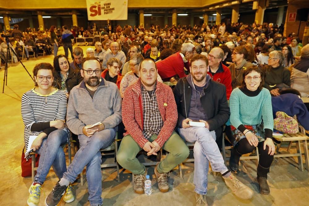 Acte electoral de la CUP a Girona