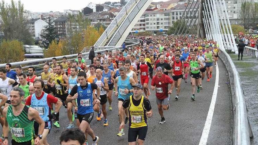 Carrera de San Martiño, en la edición anterior. /Iñaki Osorio