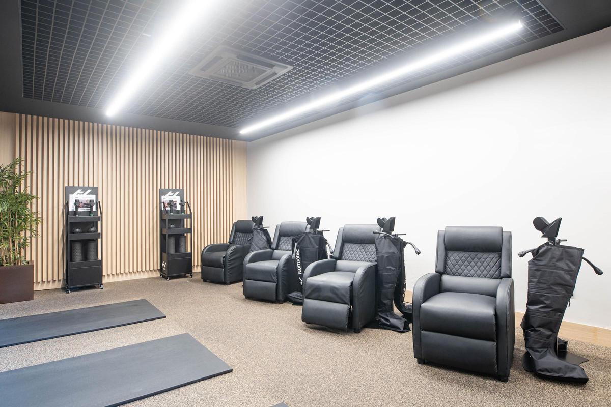 Los centros David Lloyd cuentan con espacios de salud preventiva integral donde recuperarse tras los entrenos