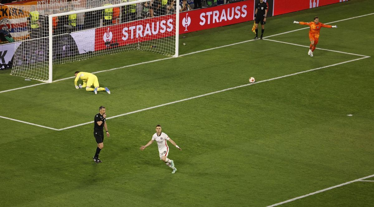 Final de la Europa League: Eintracht - Rangers, en imágenes