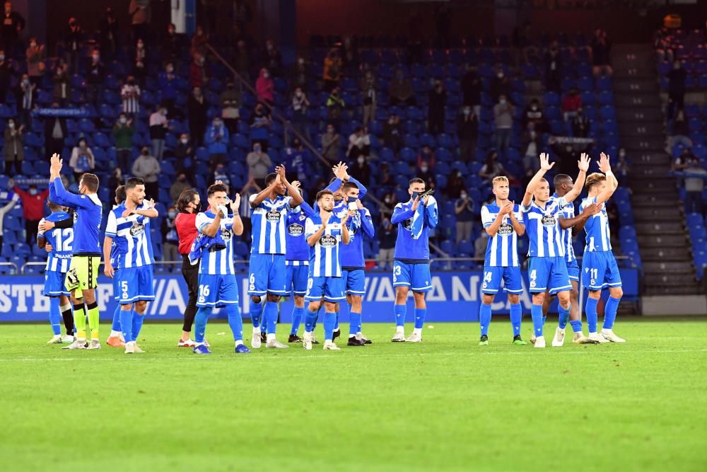 1º partido de la era Covid con público en Riazor