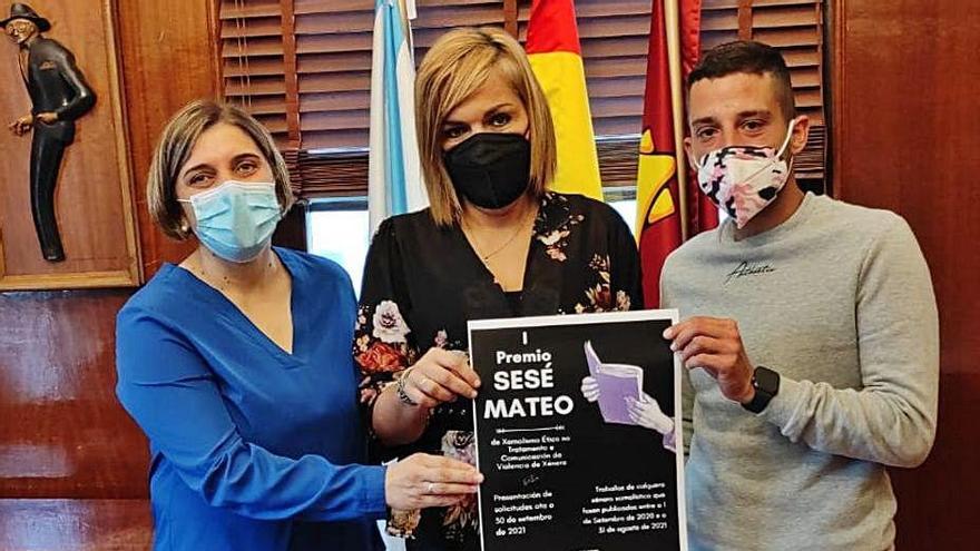 Redondela dedica a Sesé Mateo un premio de periodismo contra la violencia machista