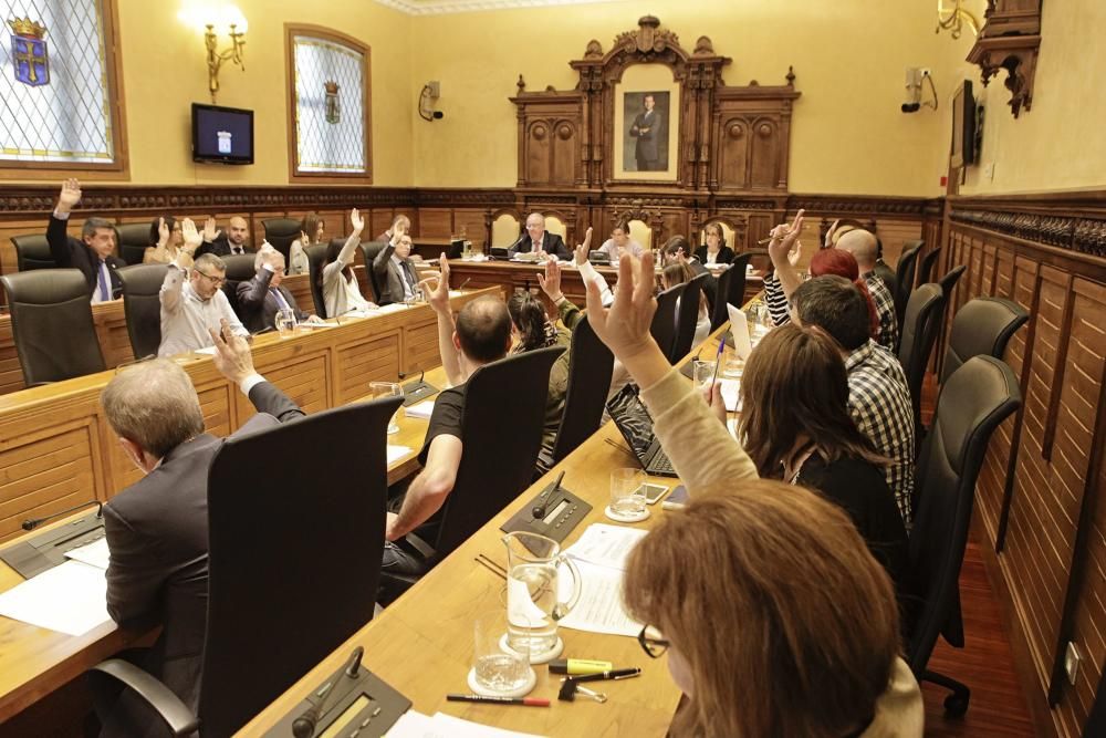 Pleno del Ayuntamiento de Gijón