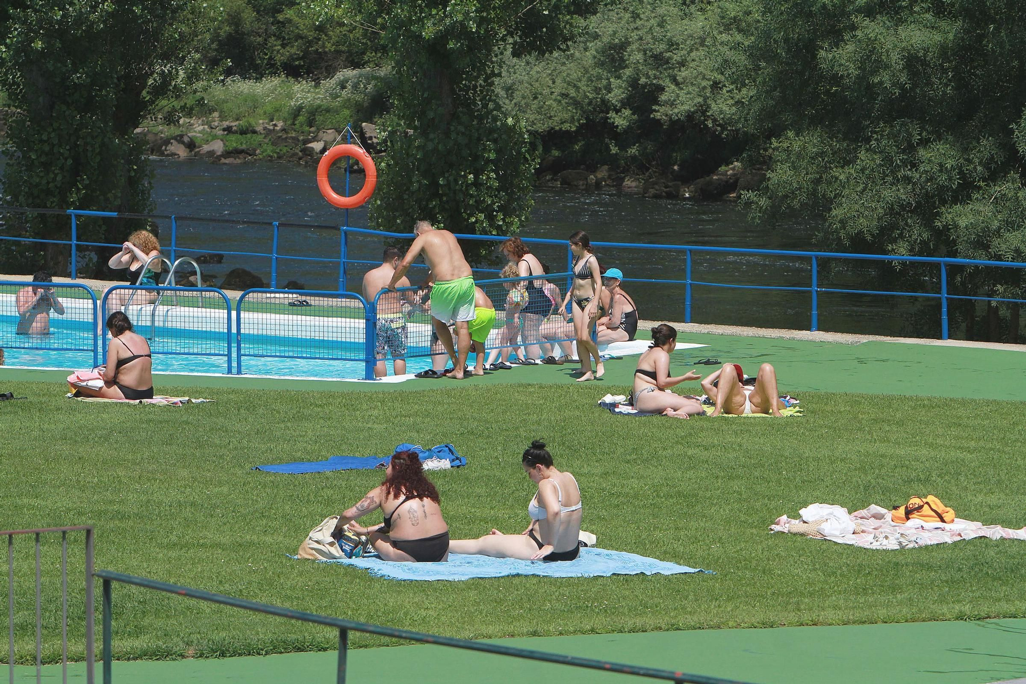 Ola de calor en Galicia antes del verano