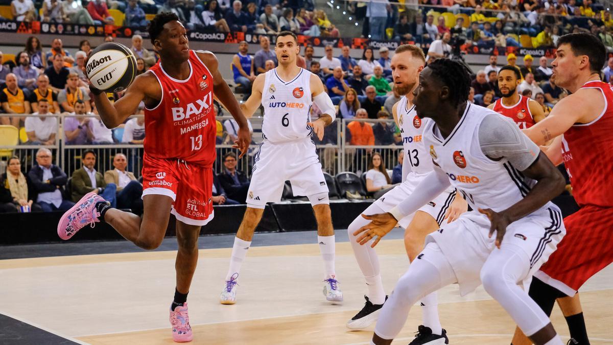 Copa del Rey de baloncesto: Real Madrid - BAXI Manresa