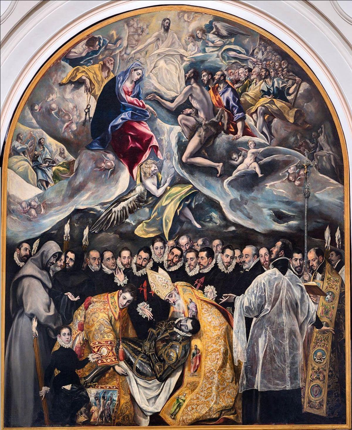 'El Entierro del Conde de Orgaz' del Greco (1586)