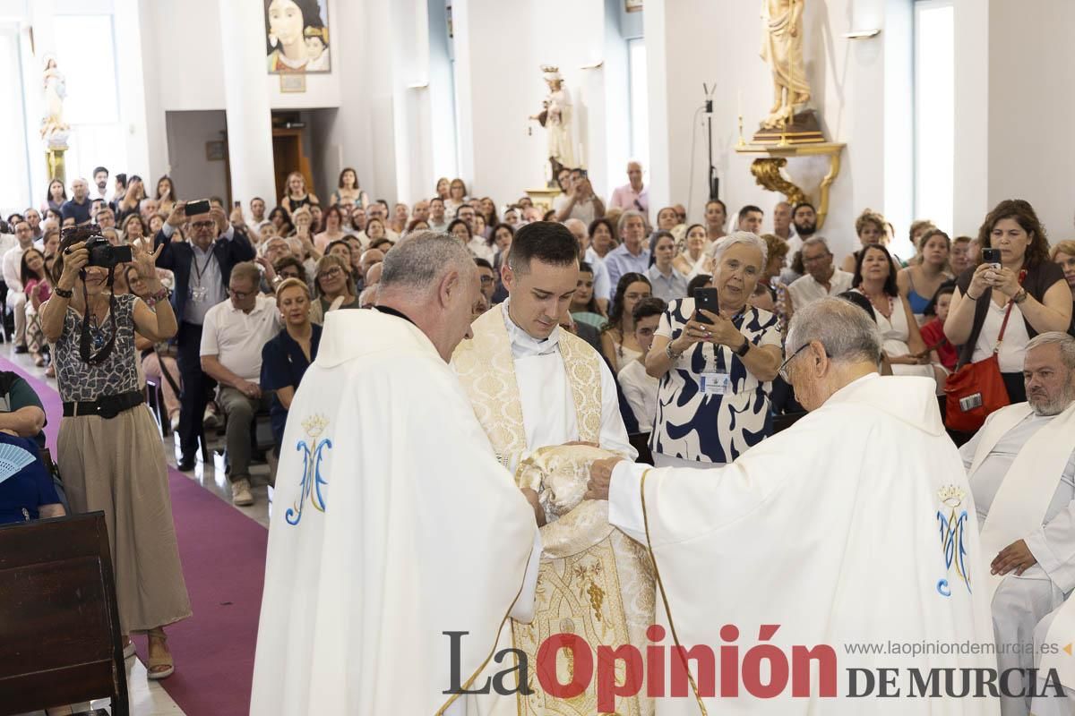 Así se ha vivido la ordenación sacerdotal de Miguel Tovar Fernández en la pedanía molinense de Torrealta