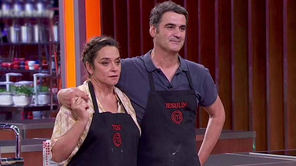 Jesulín de Ubrique y Toñi Moreno en 'Masterchef Celebrity 8'