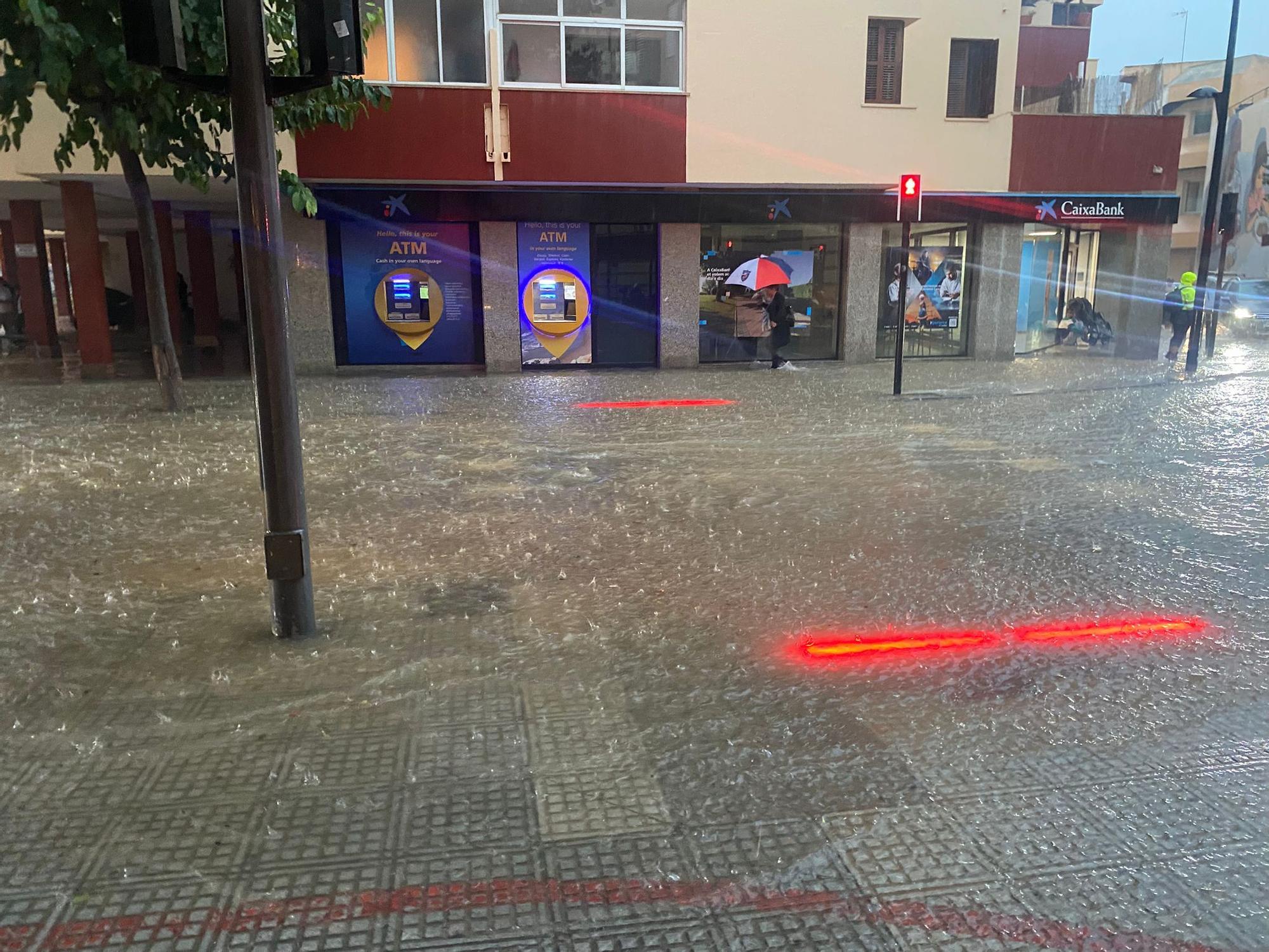 La dana Alice en la tarde del sábado