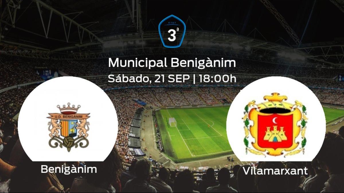 Jornada 5 de la Tercera División: previa del duelo Benigànim - Vilamarxant