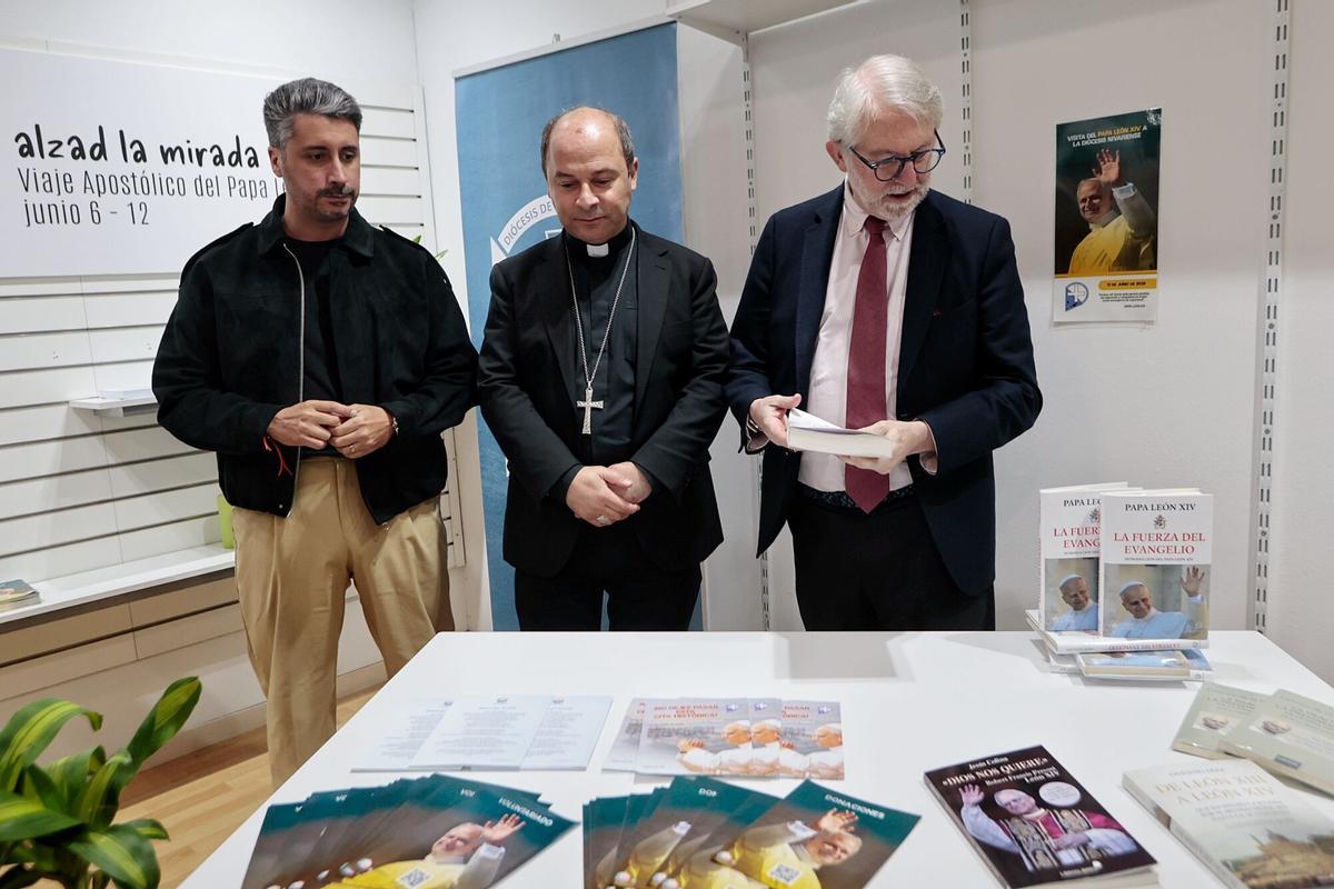 Presentación en La Laguna (Tenerife) de la primera oficina en España para la visita del papa León XIV Presentación en La Laguna (Tenerife) de la primera oficina en España para la visita del papa León XIV