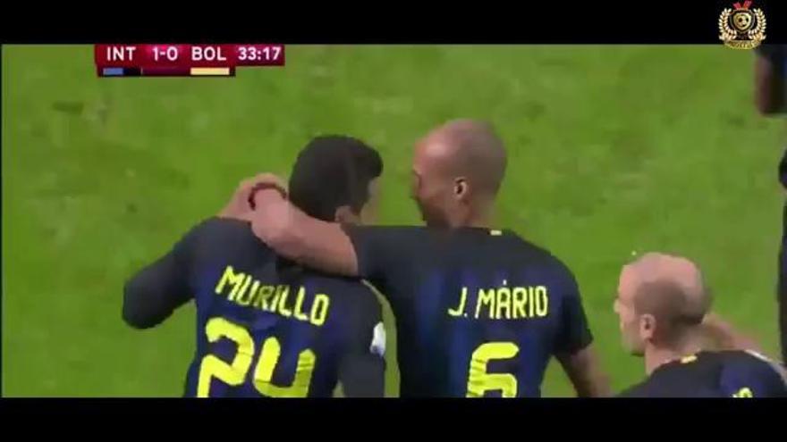 El gol de chilena de Murillo que mejora al de Cristiano
