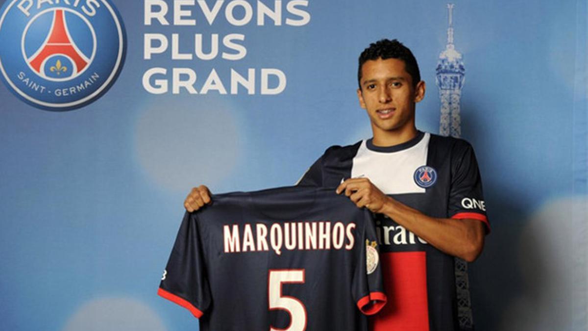 El PSG no quiere dejar escapar a Marquinhos