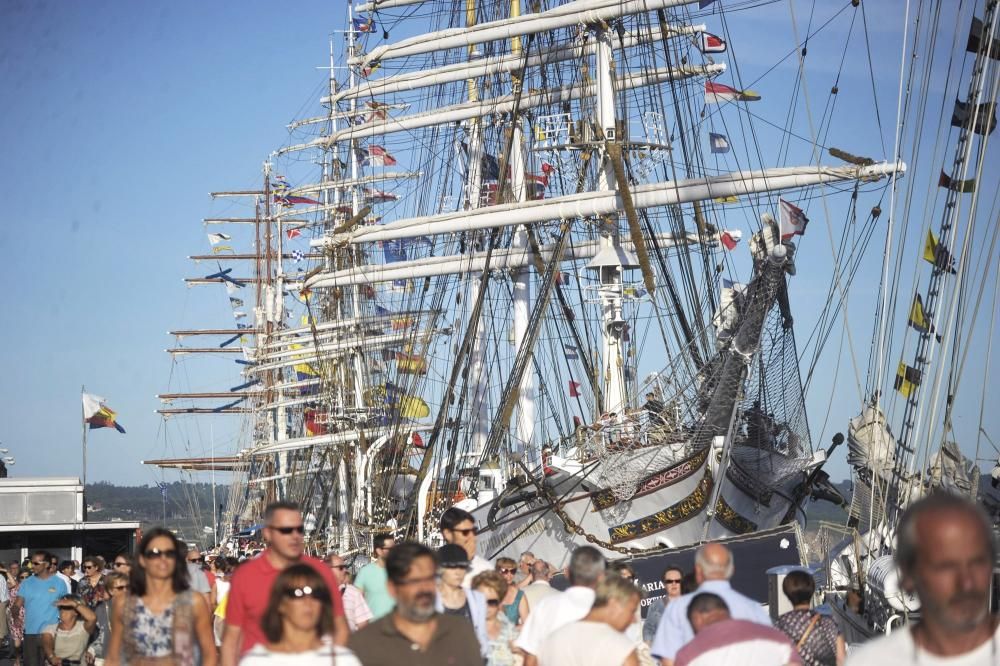 A Coruña, puerto final de la Tall Ships Races 2016