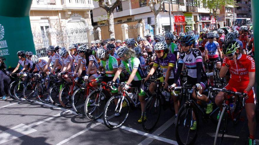 Las ciclistas, en la edición de 2015.