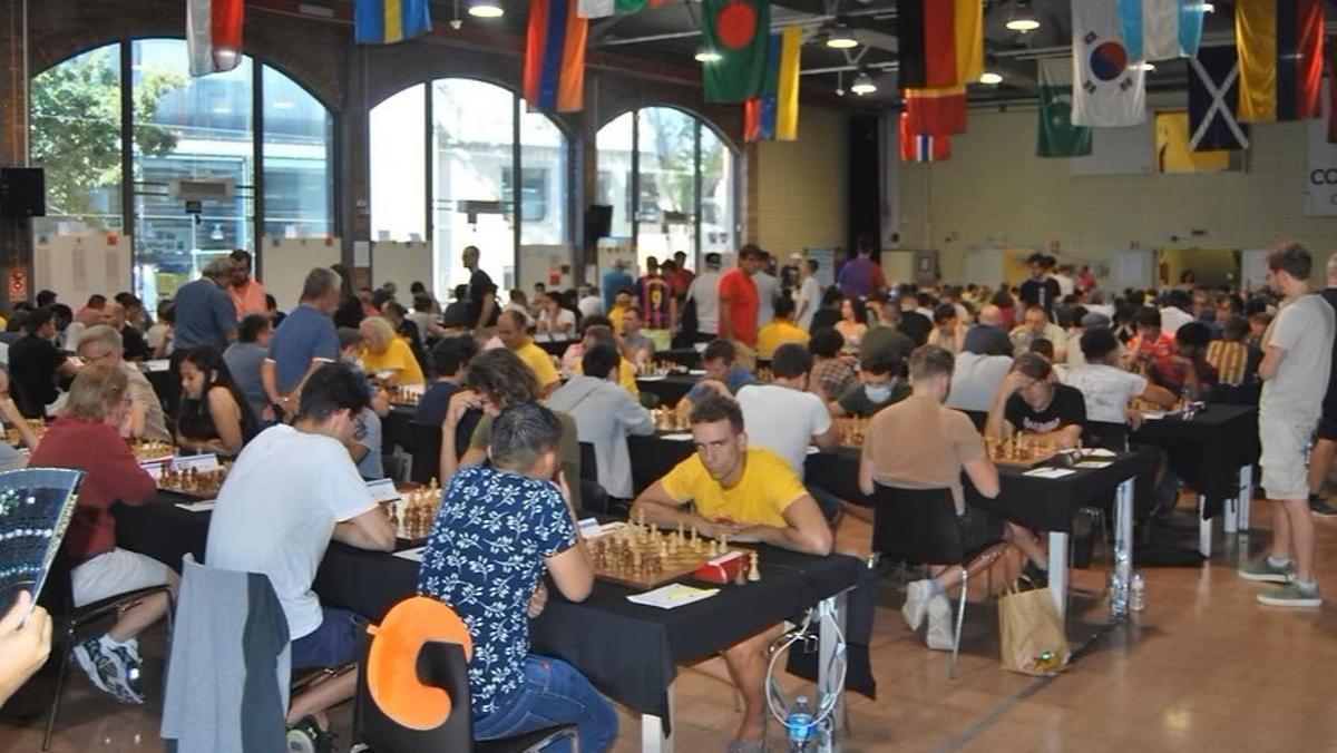 Edición de 2022 del Open Internacional organizado en Sants.