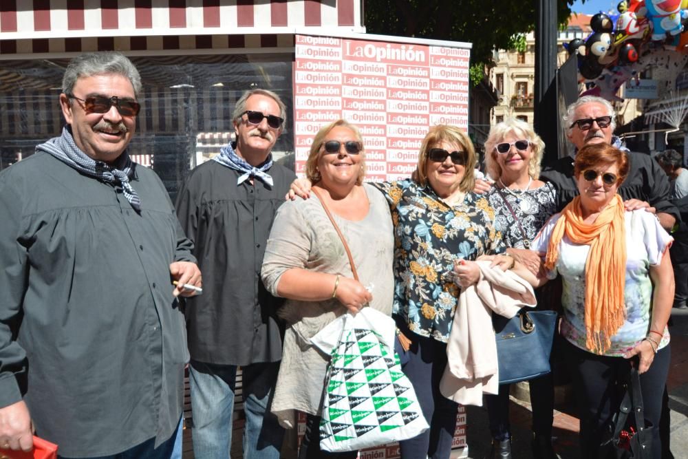 Ambiente y Photocall en la Plaza de las Flores