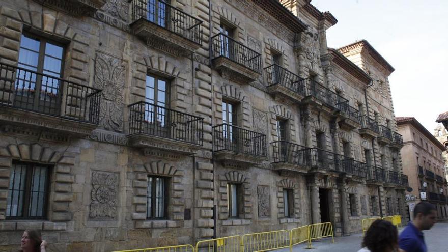 El palacio de Camposagrado, sede de la Escuela de Arte.