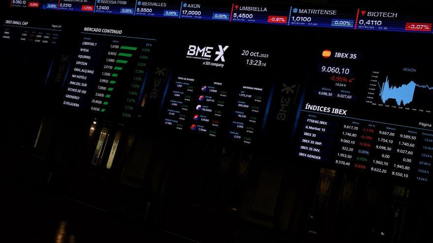 El Ibex 35 recupera los 10.100 puntos tras escalar un 0,52%