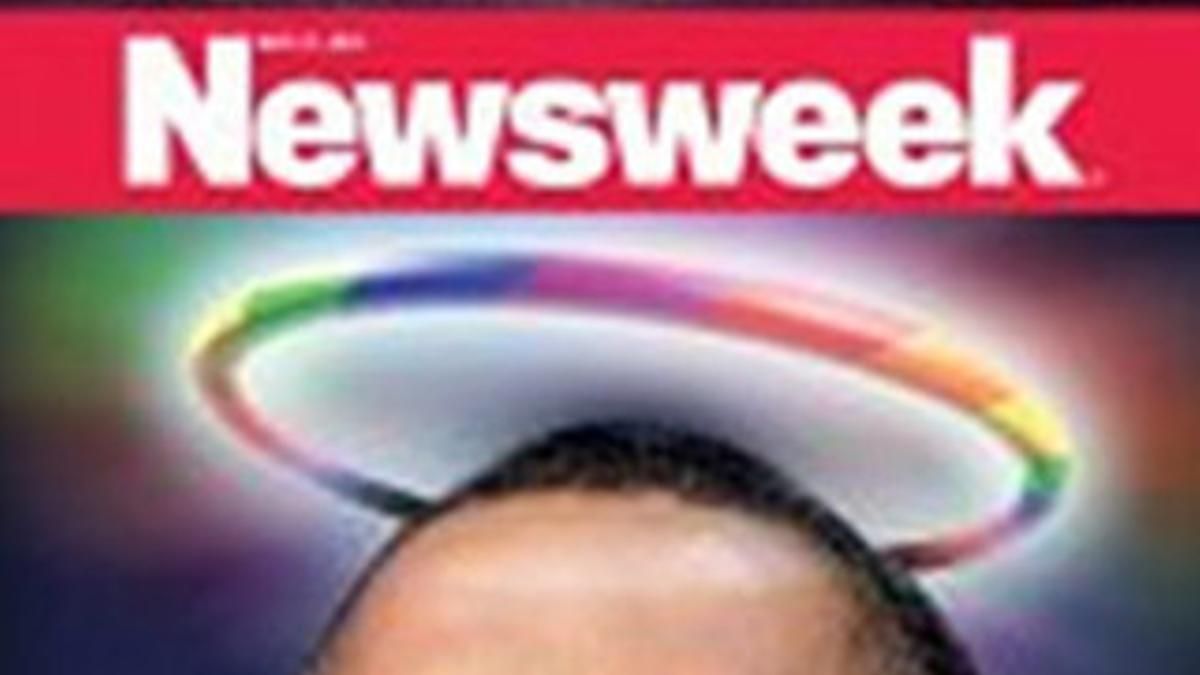 Portada de esta semana de la revista 'Newsweek', dedicada a Obama, &quot;el primer presidente gay&quot;.