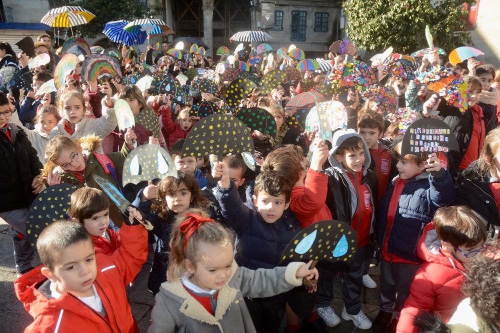 Pontevedra abre el paraguas de la igualdad por las personas con diversidad funcional