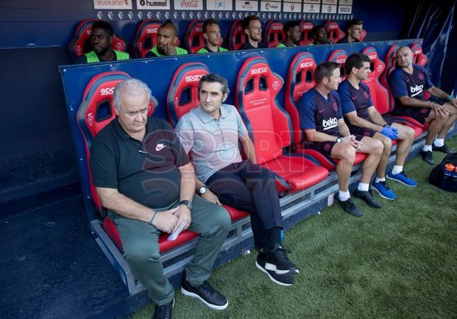 Las imágenes del partido entre  el Osasuna y el FC Barcelona correspondiente a la jornada 3 de LaLiga Santander disputado en el estadio El Sadar, Pamplona.