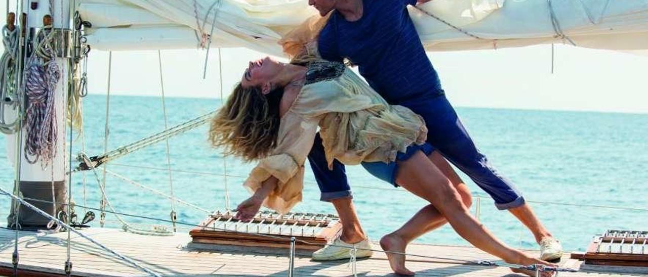 Una secuencia de la segunda parte de &quot;Mamma Mia&quot;.  // Universal Pictures