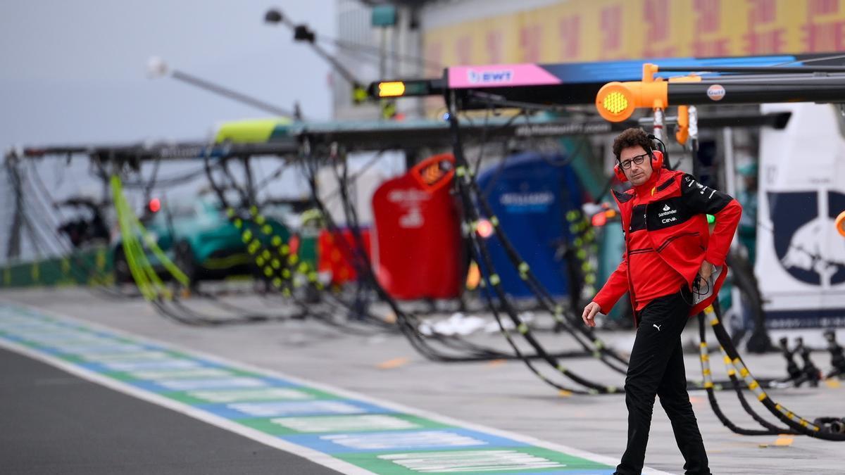 Mattia Binotto, jefe de la Scuderia Ferrari