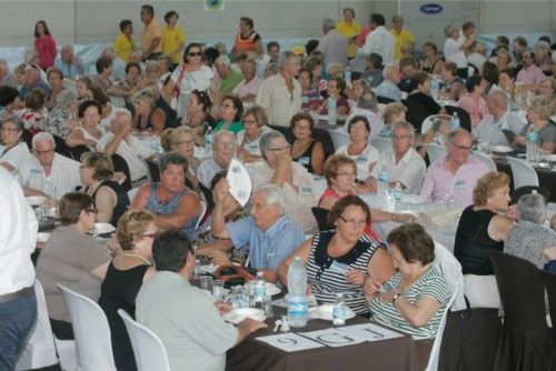 Los abuelos celebran su día en Cartagena